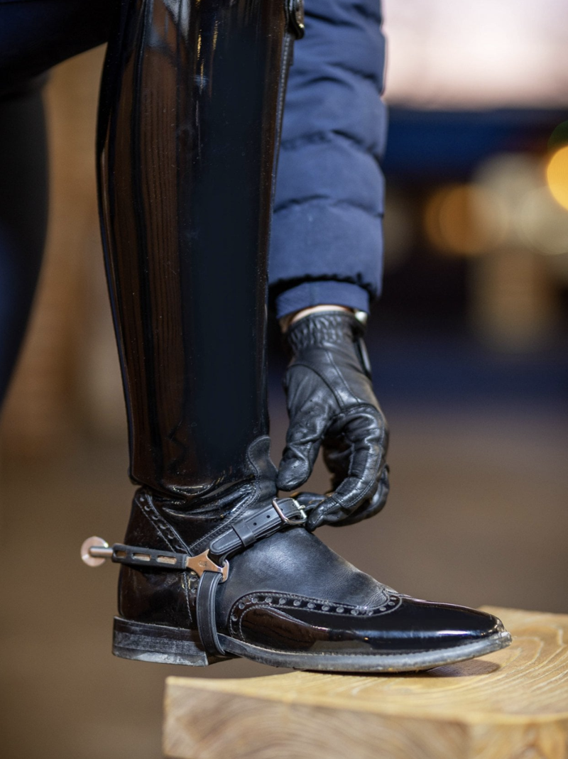 LeMieux Spur Straps Brown-1